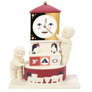 🔹️NIB Dept 56 FAO Schwartz 2021 "Time For Fun" Snowbabies Figurine